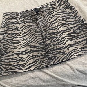 Zebra /Tiger Print Mini Skirt- Princess Polly